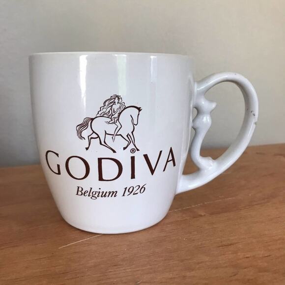 Coastal Cocktails, INC. Godiva white coffee mug - Picture 1 of 6